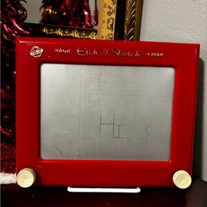 Vintage Ohio Art Classic Red Etch A Sketch 505